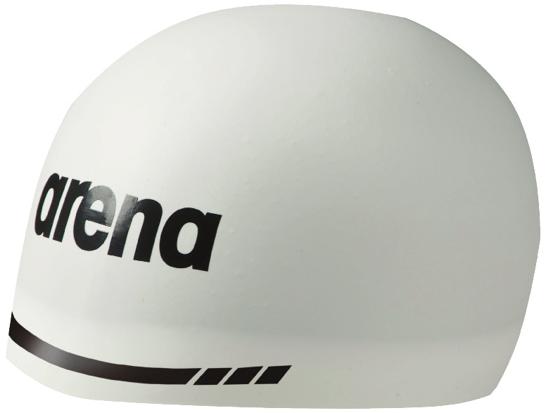 Cuffia nuoto 3D Soft ARENA White