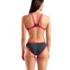 001198-540-W ARENA ONE BIGLOGO ONE PIECE-002.c63bb55e Costume Intero Donna Arena One Biglogo Asphalt Fluo Red