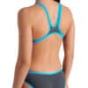 001198-581-W ARENA ONE BIGLOGO ONE PIECE-004.jpg Costume Intero Donna Arena One Biglogo Asphalt-Turquoise