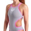 Costume Intero Donna Arena One Biglogo Sea Foam Fluo Pink