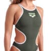 001198-611-W ARENA ONE BIGLOGO ONE PIECE-004.b7a251f3 Costume Intero Donna Arena One Biglogo Dark Sage White