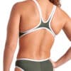 001198-611-W ARENA ONE BIGLOGO ONE PIECE-005.24c18e4d Costume Intero Donna Arena One Biglogo Dark Sage White