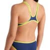 001198-703-W ARENA ONE BIGLOGO ONE PIECE-004.jpg Costume Intero Donna Arena One Biglogo Navy-Soft Green