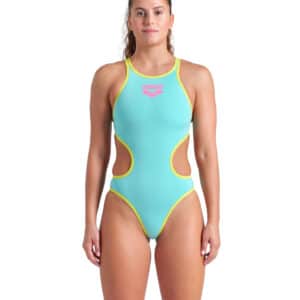 Costume Intero Donna Arena One Biglogo Water Soft Green