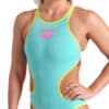 Costume Intero Donna Arena One Biglogo Water Soft Green