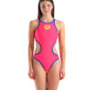 Costume Intero Donna Arena One Biglogo Shocking Pink Blue River
