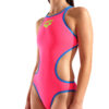 Costume Intero Donna Arena One Biglogo Shocking Pink Blue River