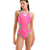 001198-986-W ARENA ONE BIGLOGO ONE PIECE-001.1dd863ef Costume Intero Donna Arena One Biglogo Shocking Pink Water