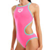 001198-986-W ARENA ONE BIGLOGO ONE PIECE-004.f88e16db Costume Intero Donna Arena One Biglogo Shocking Pink Water