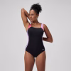 00306415357 Costume donna Shaping Lunalustre SPEEDO Black Neon Violet