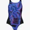 00381618168 a Costume donna Allover Digital Recordbreaker SPEEDO