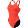 004763-300-WOMEN'S TEAM SWIMSUIT SWIM TECH SOLID-001-FL-S.jpg Costume donna TEAM-SWIM-TECH Bright Coral ARENA