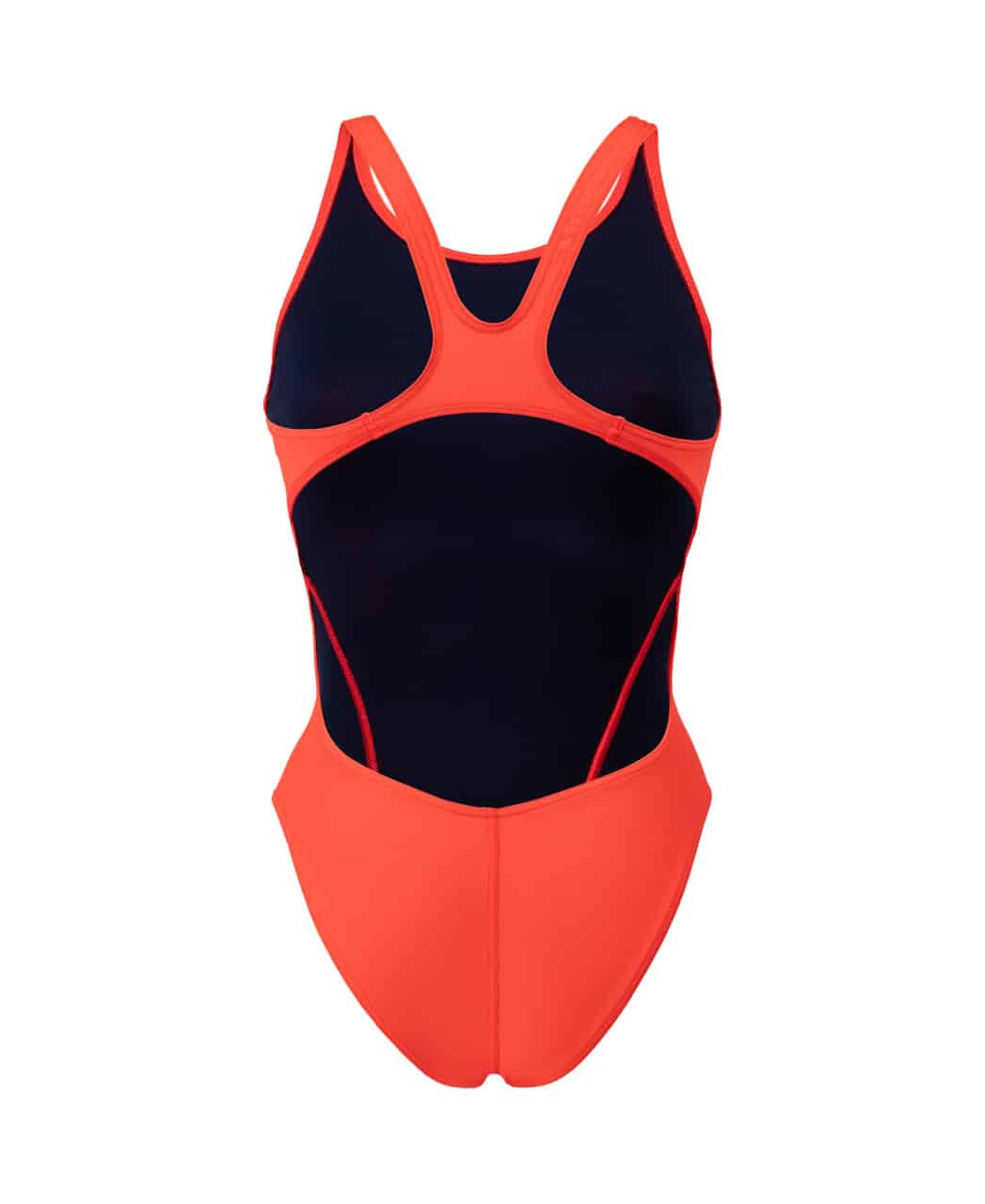 004763-300-WOMEN'S TEAM SWIMSUIT SWIM TECH SOLID-006-B-S.jpg Costume donna TEAM-SWIM-TECH Bright Coral ARENA