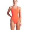 Costume donna TEAM-SWIM-TECH ARENA Bright Coral Plum