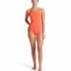 Costume donna TEAM-SWIM-TECH ARENA Bright Coral Plum