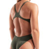 004763-609-WOMEN'S TEAM SWIMSUIT SWIM TECH SOLID-005.c06ab3be Costume donna TEAM-SWIM-TECH ARENA Dark Sage Shocking Pink
