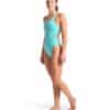 Costume donna TEAM-SWIM-TECH ARENA Water Shocking Pink