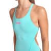 Costume donna TEAM-SWIM-TECH ARENA Water Shocking Pink