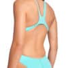 Costume donna TEAM-SWIM-TECH ARENA Water Shocking Pink