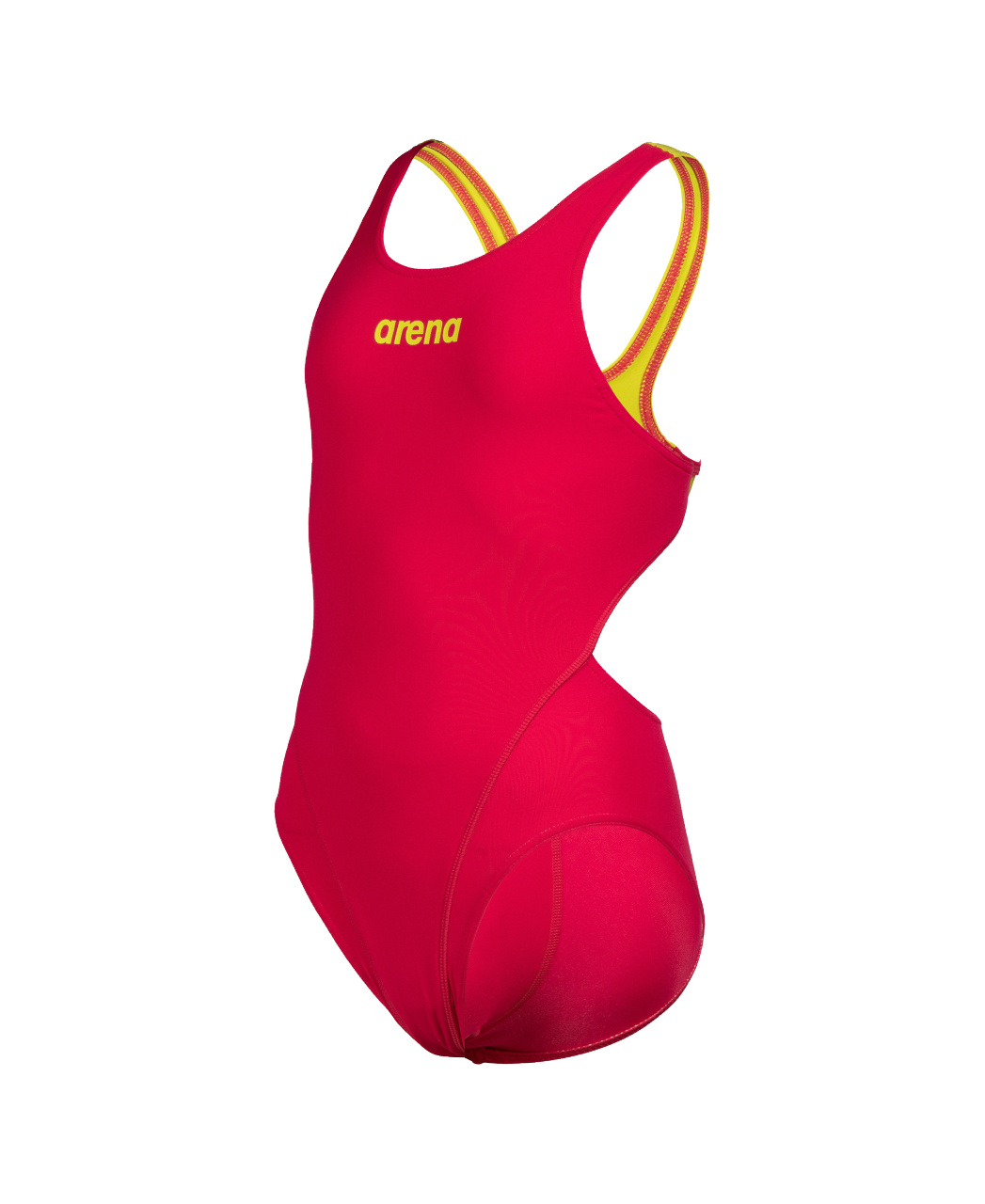 004764-960-GIRL'S TEAM SWIMSUIT SWIM TECH SOLID-001-FL-S COSTUME bambina TEAM-SWIM-TECH Fucsia ARENA