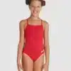 004765-450 COSTUME bambina TEAM-CHALLENGE ARENA Rosso