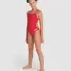 004765-450 c COSTUME bambina TEAM-CHALLENGE ARENA Rosso