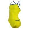 004765-680-GIRL'S TEAM SWIMSUIT CHALLENGE SOLID-001-FL-S COSTUME bambina TEAM-CHALLENGE BICOLOR ARENA