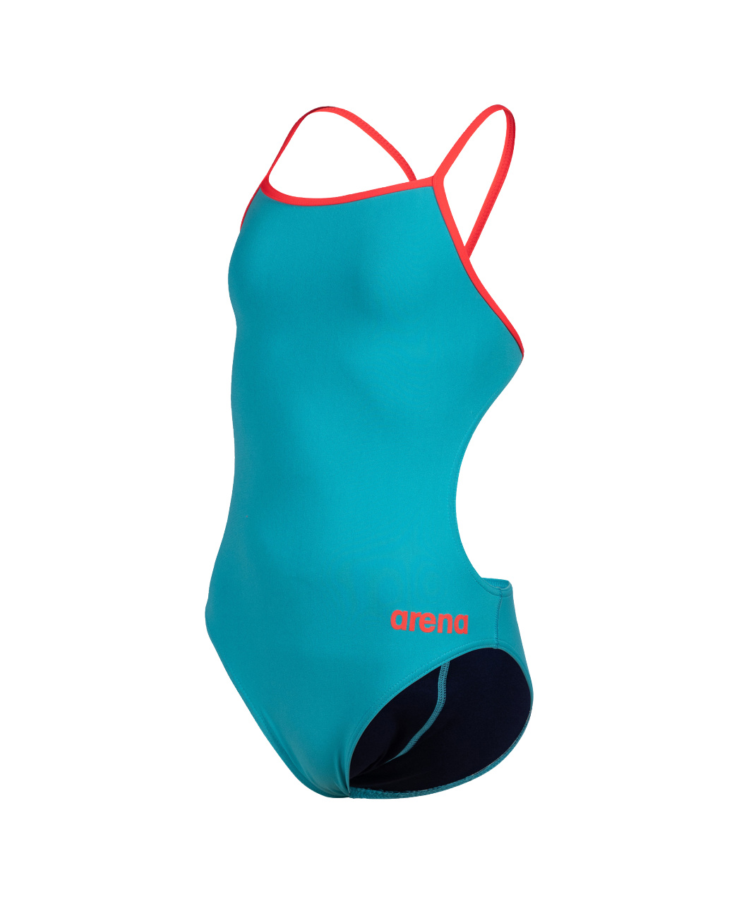 004765-840-GIRL'S TEAM SWIMSUIT CHALLENGE SOLID-001-FL-S COSTUME bambina TEAM-CHALLENGE BICOLOR ARENA
