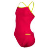 004765-960-GIRL'S TEAM SWIMSUIT CHALLENGE SOLID-001-FL-S COSTUME bambina TEAM-CHALLENGE BICOLOR ARENA