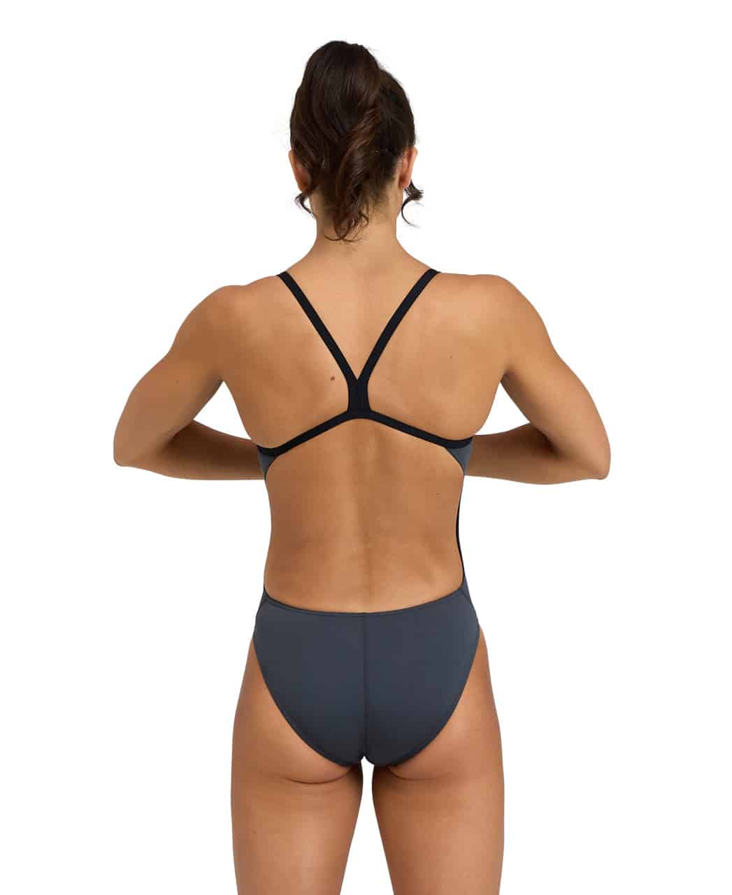 004766-530-WOMEN'S TEAM SWIMSUIT CHALLENGE SOLID-002.jpg Costume Donna Team Challenge Asphalt Arena