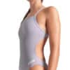 004766-590-WOMEN'S TEAM SWIMSUIT CHALLENGE SOLID-004.8013d1c6 Costume Donna Team Challenge ARENA Sea Foam White