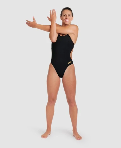 004766535_003 Costume Donna Team Challenge ARENA Black Gold