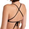 TOP DONNA BIKINI Tie Back Solid Nero ARENA