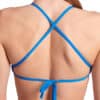 TOP DONNA BIKINI Tie Back Solid Blue River ARENA