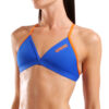 004768-830-WOMEN'S TEAM SWIM TOP TIE BACK SOLID-004.302a2d26 TOP DONNA BIKINI Tie Back Solid ARENA Neon Blue Team Orange