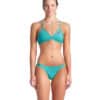 TOP DONNA BIKINI Tie Back Solid ARENA Water Shocking Pink