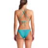 TOP DONNA BIKINI Tie Back Solid ARENA Water Shocking Pink
