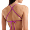 004768-899-WOMEN'S TEAM SWIM TOP TIE BACK SOLID-005.0bfc048e TOP DONNA BIKINI Tie Back Solid ARENA Water Very Fuchsia