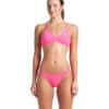 TOP DONNA BIKINI Tie Back Solid ARENA Shocking Pink Blue River