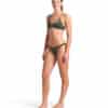SLIP DONNA BIKINI Bottom Solid ARENA Dark Sage White
