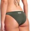 SLIP DONNA BIKINI Bottom Solid ARENA Dark Sage White