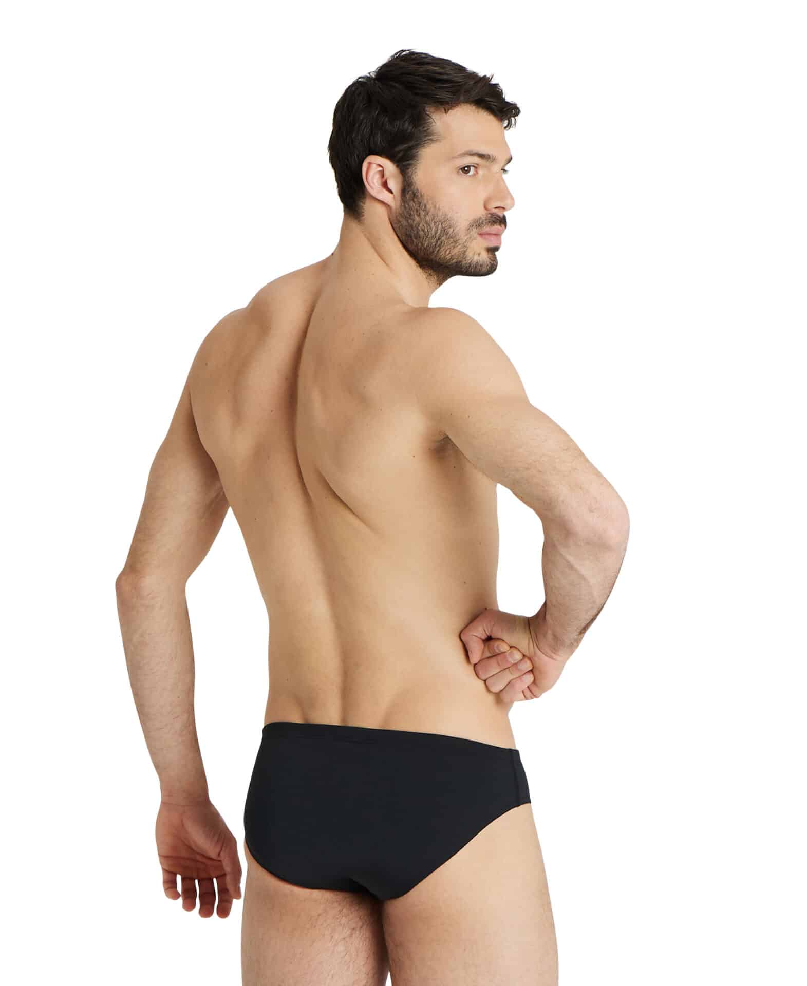 004773-550-MEN'S TEAM SWIM BRIEFS SOLID-002-O.jpg SLIP uomo Team ARENA Nero