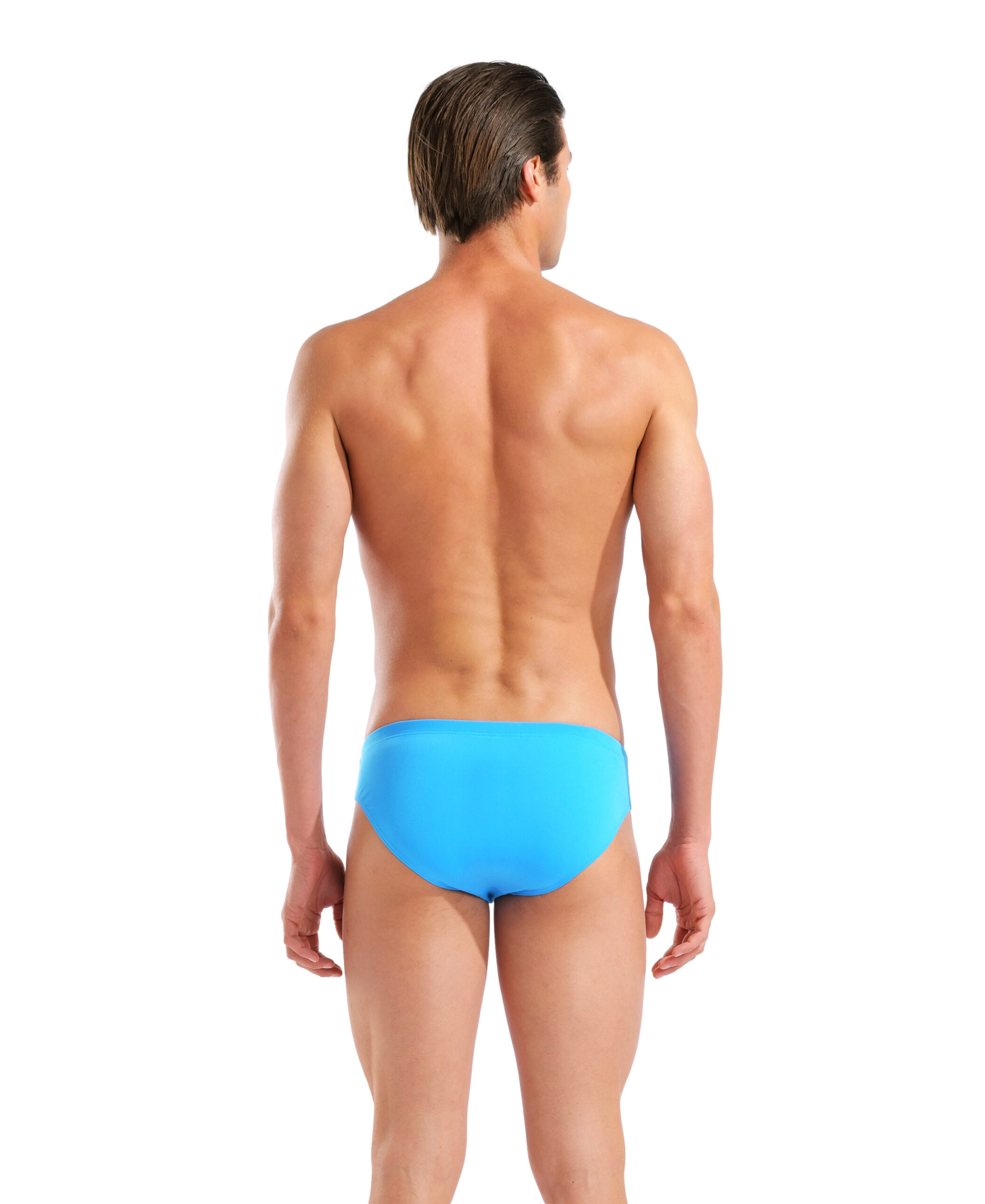 004773-802-MEN'S TEAM SWIM BRIEFS SOLID-002.bc5c0903 SLIP uomo Team ARENA Turquoise Yellow Star