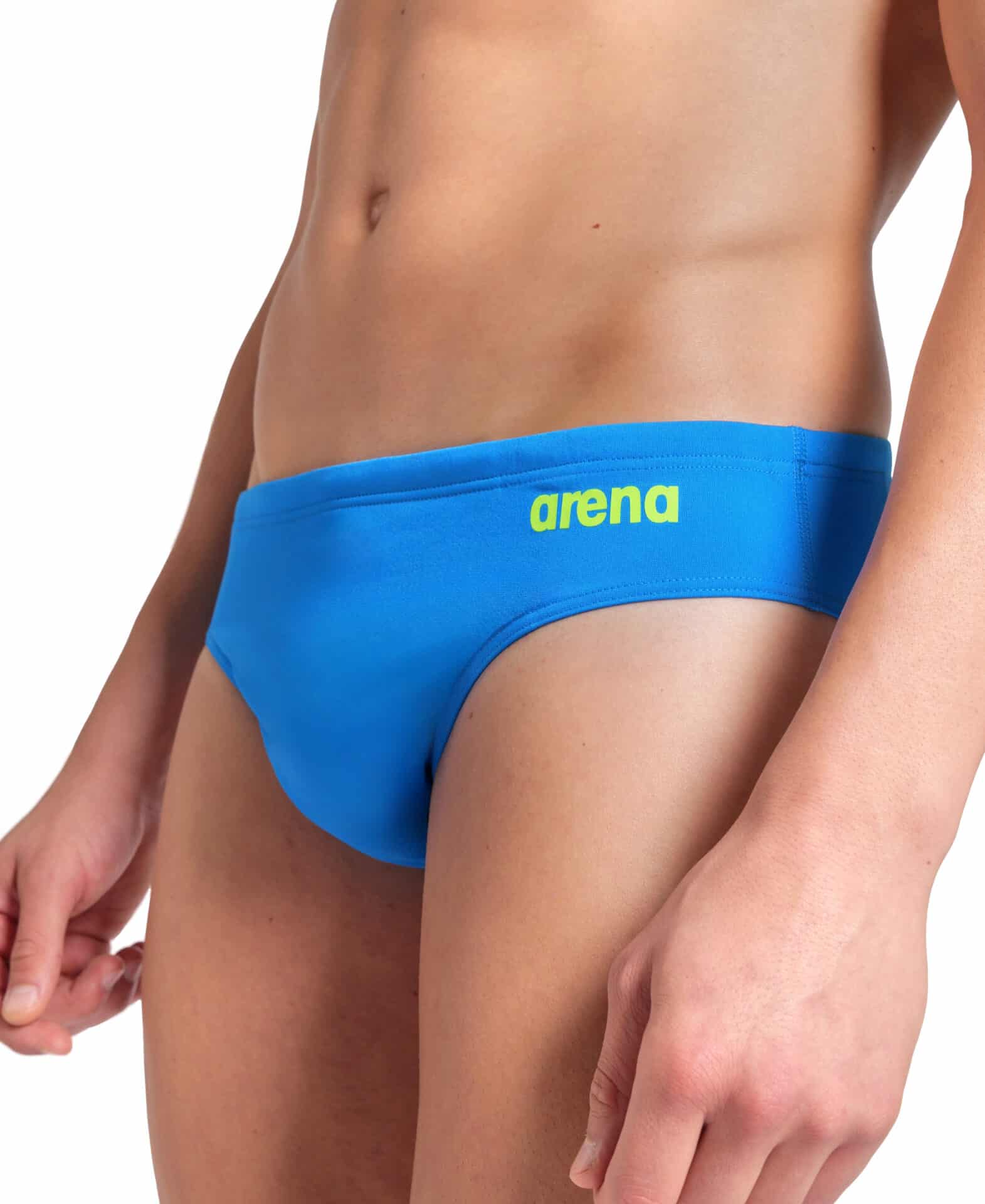 004773-860-MEN'S TEAM SWIM BRIEFS SOLID-004.9e7f5975 SLIP uomo Team ARENA Blue River Artic Lime