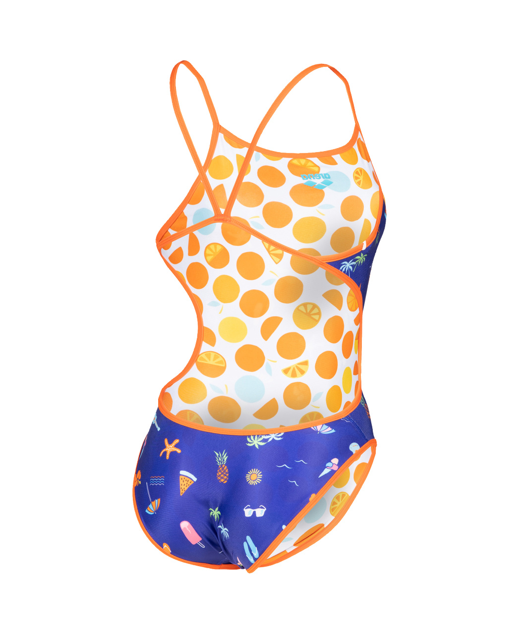 005020-300-WOMEN’S SWIMSUIT CHALLENGE BACK REVERSIBLE B-004-BR-S COSTUME CHALLENGE B REVERSIBLE ARENA