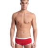 Costume uomo piscina trunk ICONS ARENA Rosso Bianco