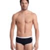 Costume uomo piscina trunk ICONS ARENA Nero Bianco