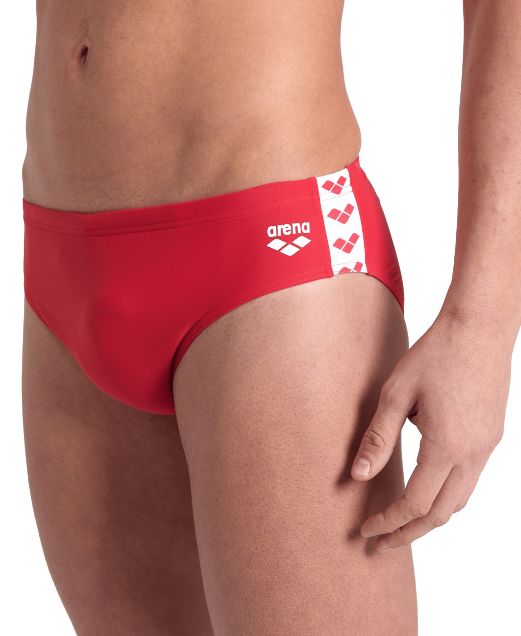 Costume uomo ICONS SOLID ARENA Rosso Bianco
