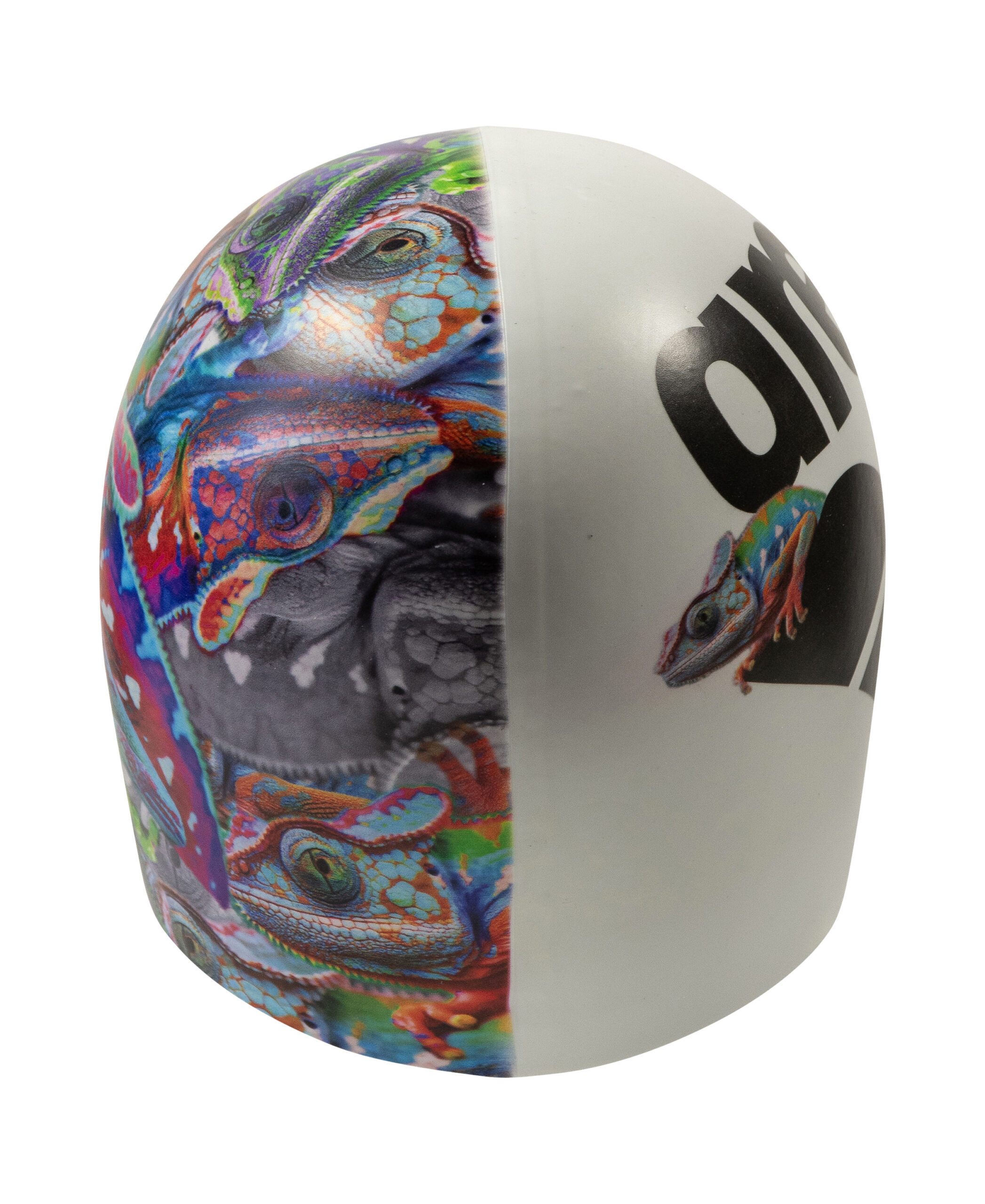 005572-249-HD CAP-S-006.57922d69 Cuffia nuoto Silicone HD ARENA Iguanas
