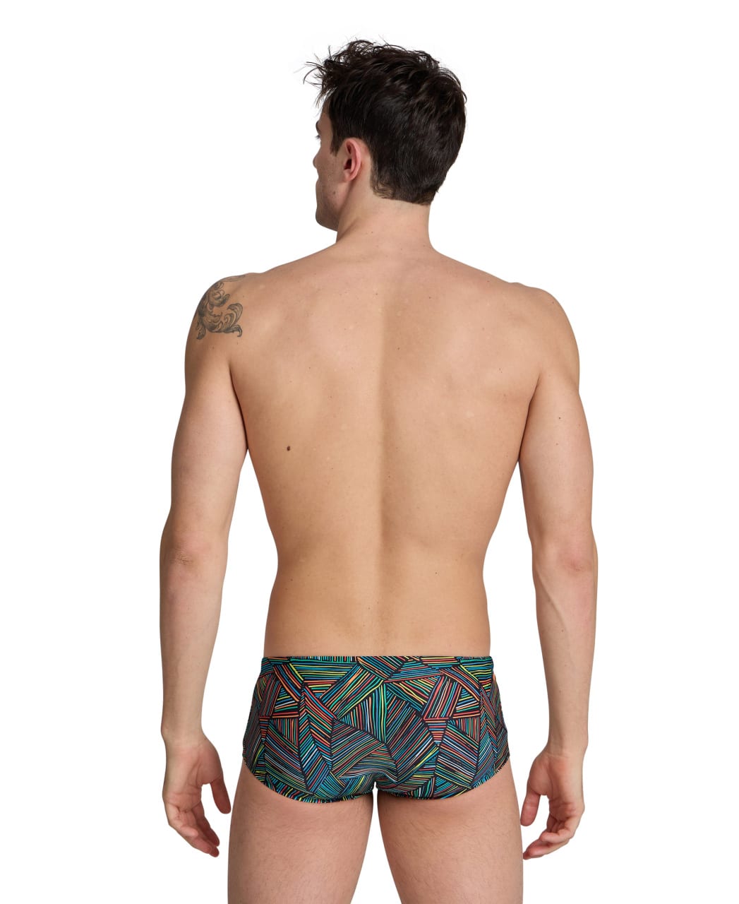 Short a vita bassa UOMO stampa Overview ARENA Black Multi